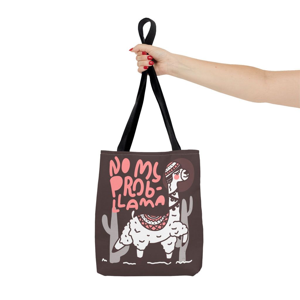 No Prob-Llama Stofftasche – Lustiges Lama Design
