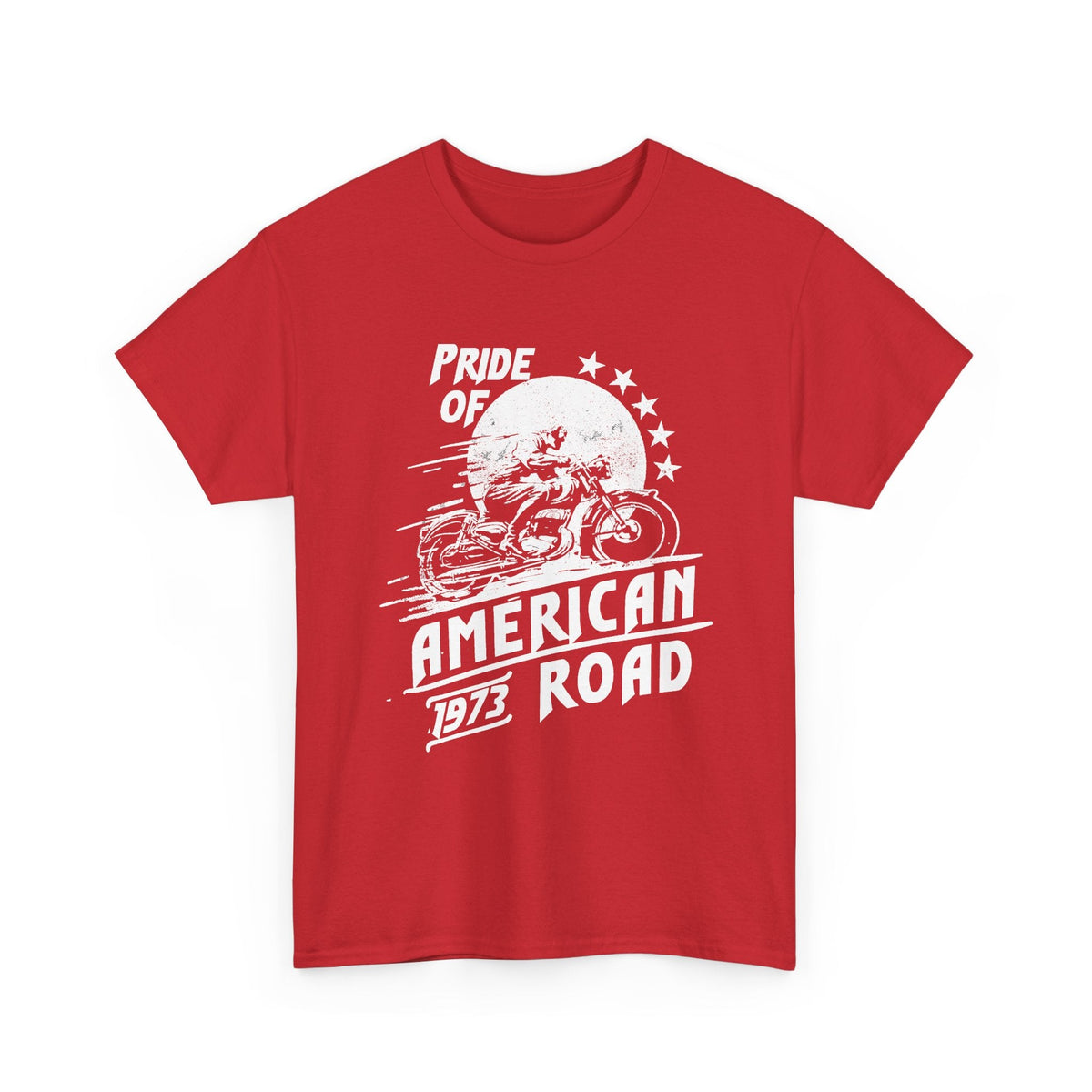 American Biker T-Shirt – American Road Vintage-Motorrad T-Shirt