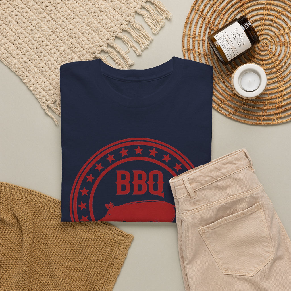 BBQ Pig T-Shirt – Vintage Red Barbecue & Grill Grafik-T-Shirt