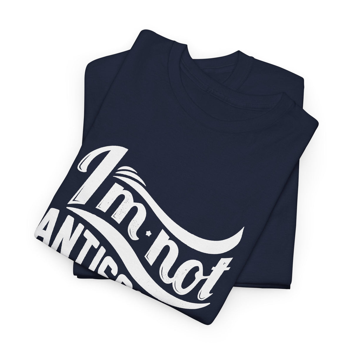 “I’m Not Antisocial, Society Is Anti-Me” T-Shirt – Lustiger Introvert Grafik-T-Shirt