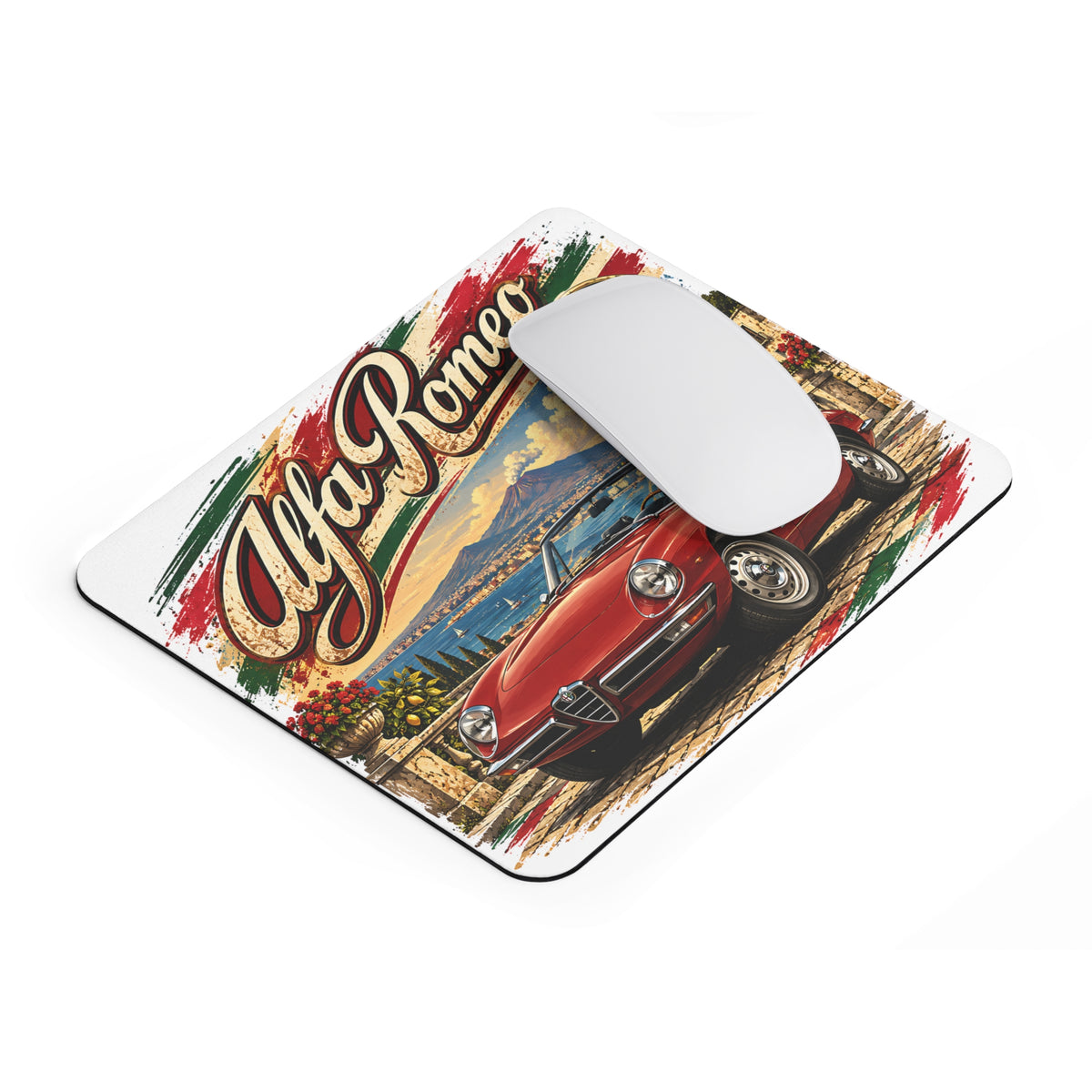 Alfa Romeo Spider Mousepad – Italienischer Auto-Klassiker