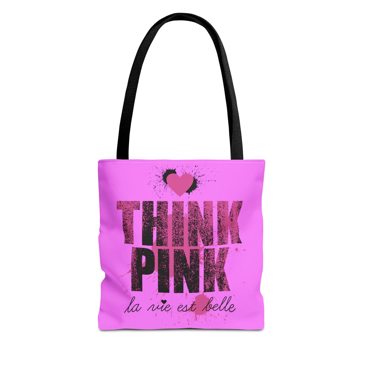 Think Pink Stofftasche – Pink Statement Design