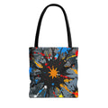 Abstrakte Kunst Stofftasche – Color Splash Design