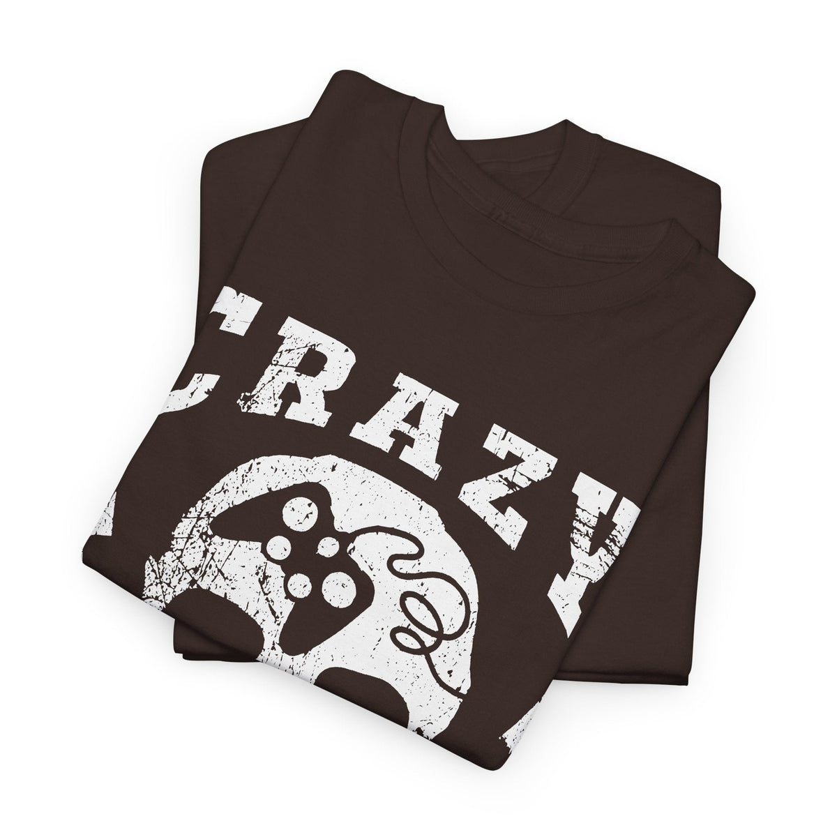 Crazy Gamer T-Shirt – Totenkopf Gaming Streetwear Grafik-T-Shirt