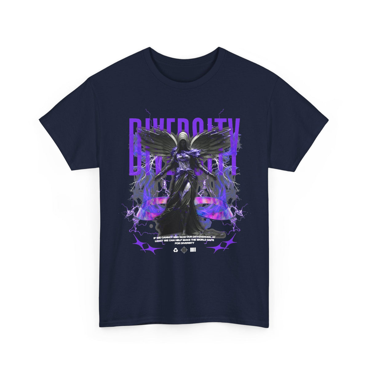 Divinity Angel T-Shirt – Gothic Streetwear Grafik-T-Shirt