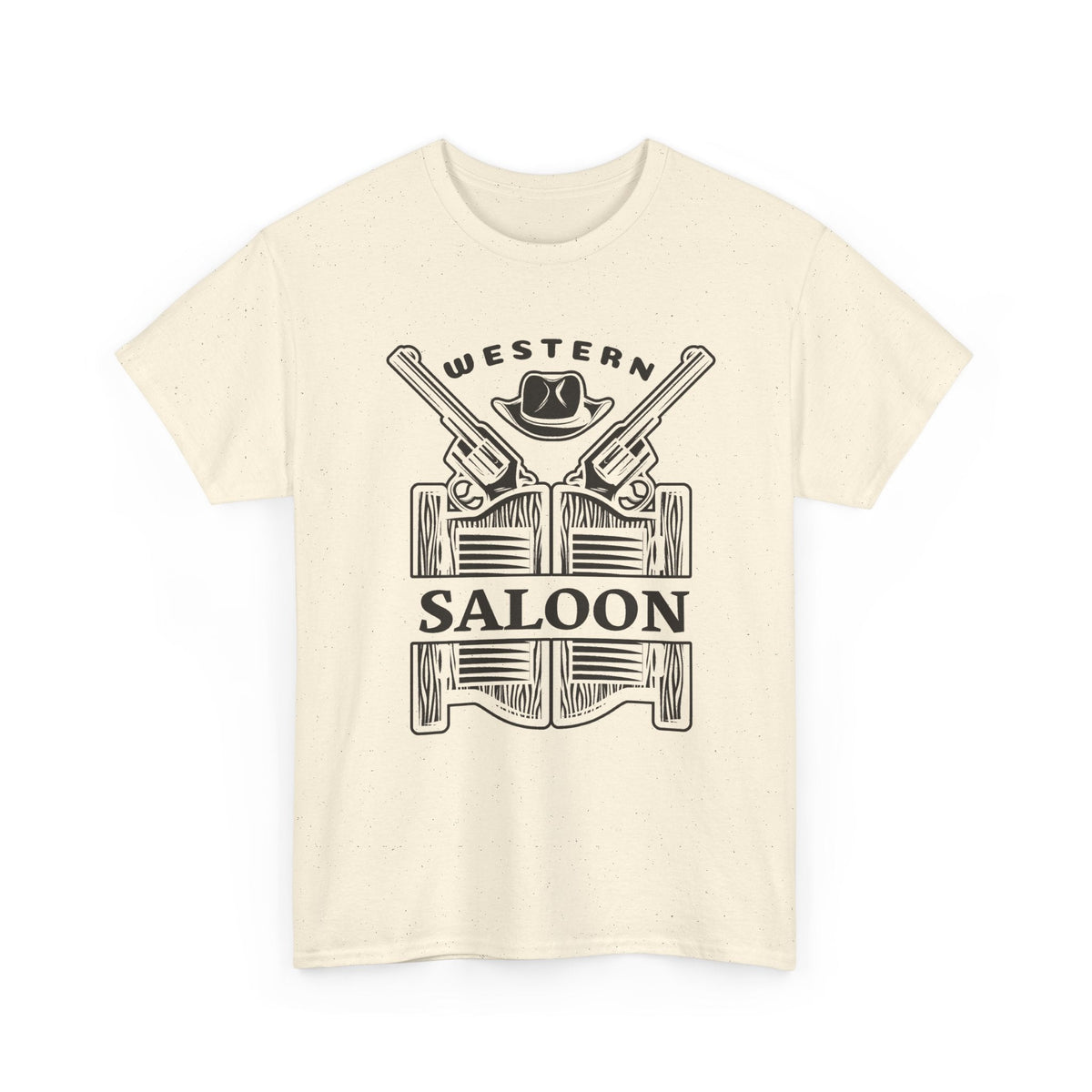 Vintage Cowboy T-Shirt – Western Saloon Retro Grafik-T-Shirt