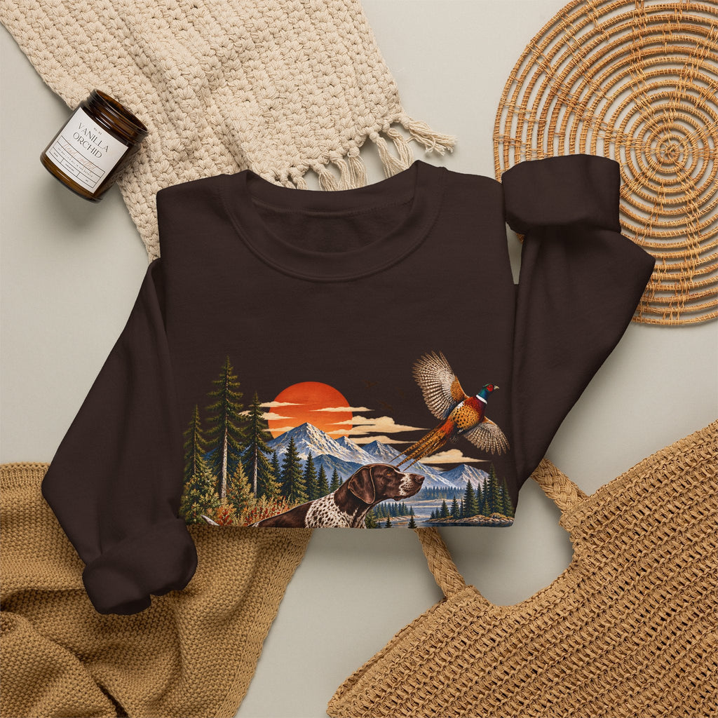 Jagdhund & Fasan Sweatshirt – Sweatshirt von Kalabula