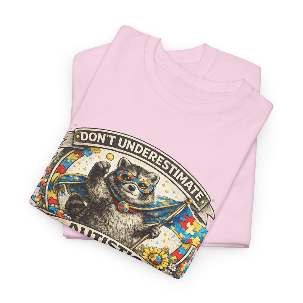 Autism Superpowers T-Shirt – „Unterschätze Autismus nicht“ Grafik-T-Shirt