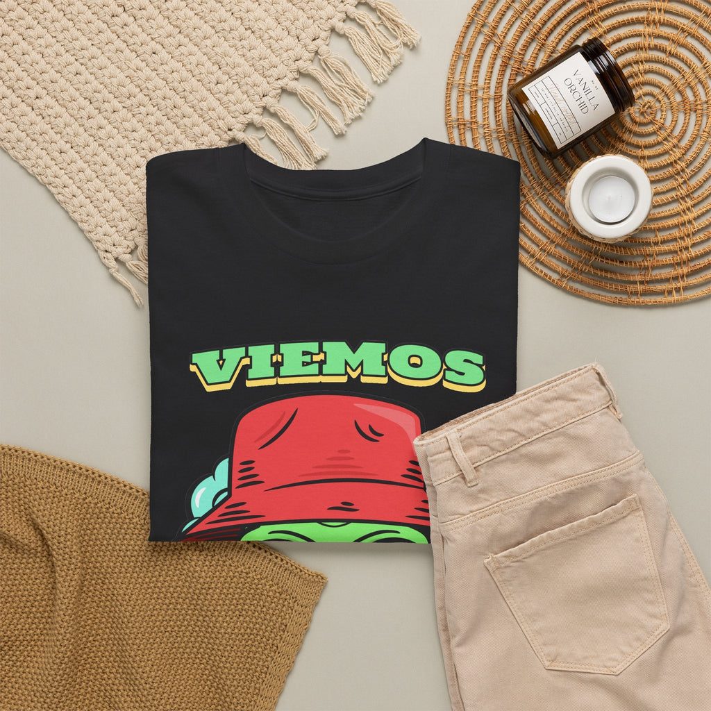 “We Come in Peace” Alien T-Shirt – Retro-UFO Grafik-T-Shirt