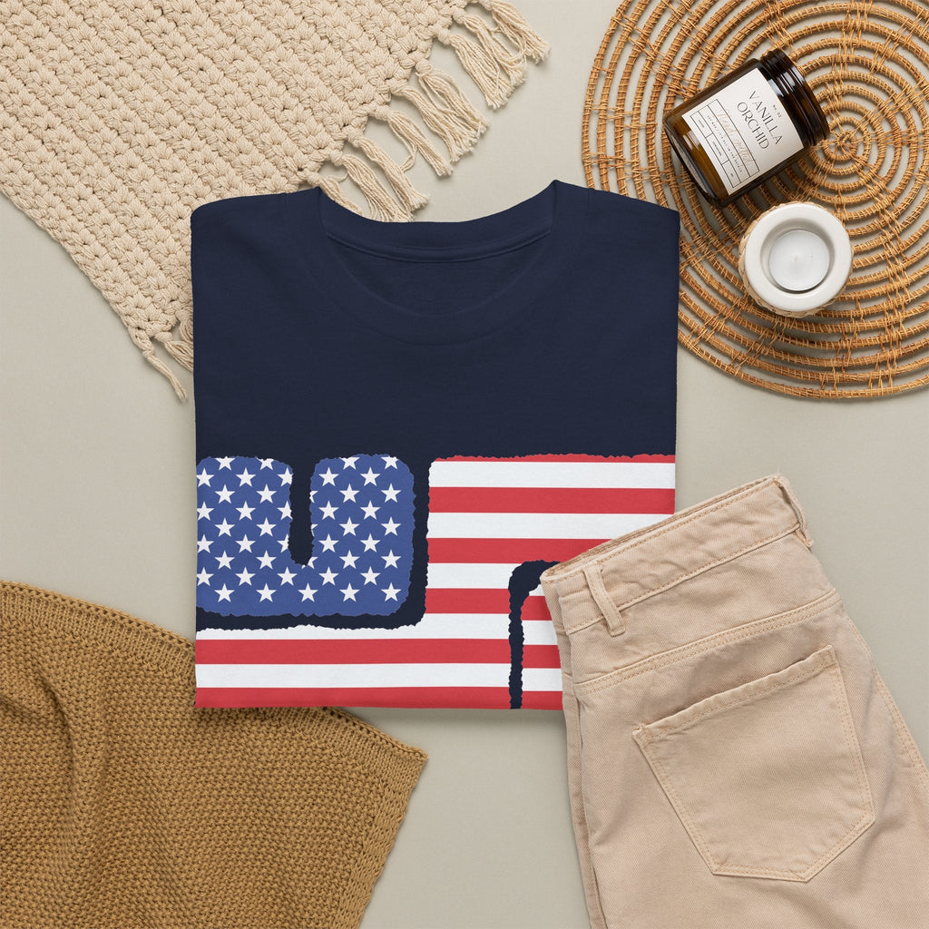 American Flag T-Shirt – USA Patriotisch Grafik-T-Shirt