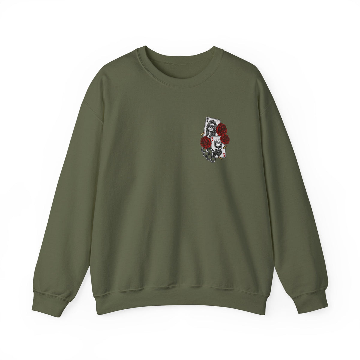 Gothic Floral Sweatshirt – Sweatshirt von Kalabula