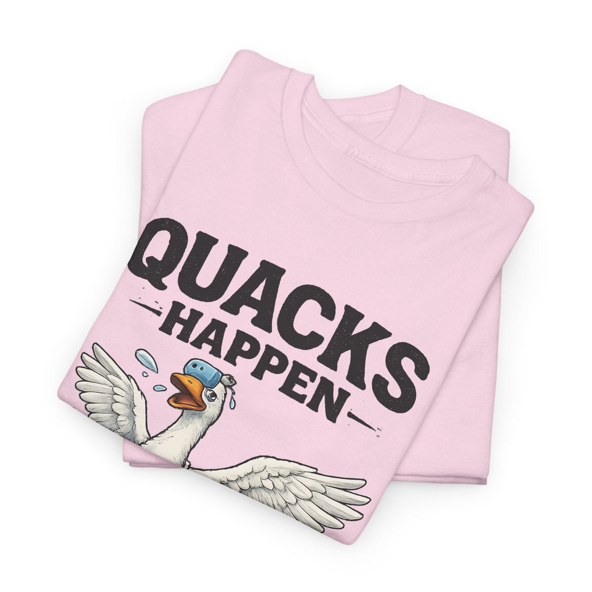 “Quacks Happen” Diabetes T-Shirt – Lustige Diabetes-Ente Grafik-T-Shirt