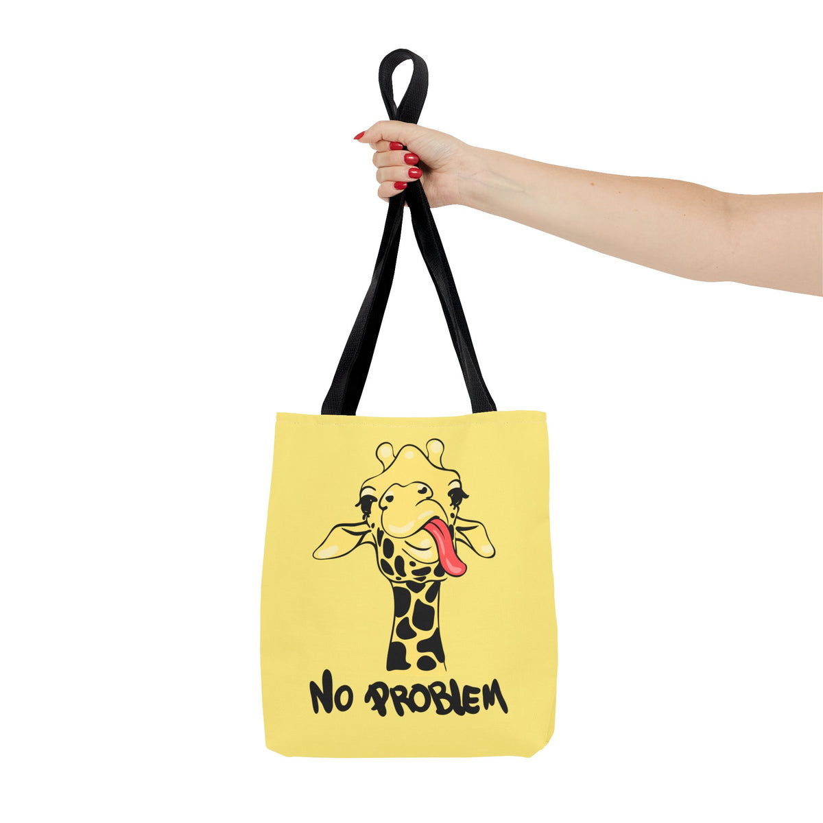 No Problem Stofftasche – Lustige Giraffe