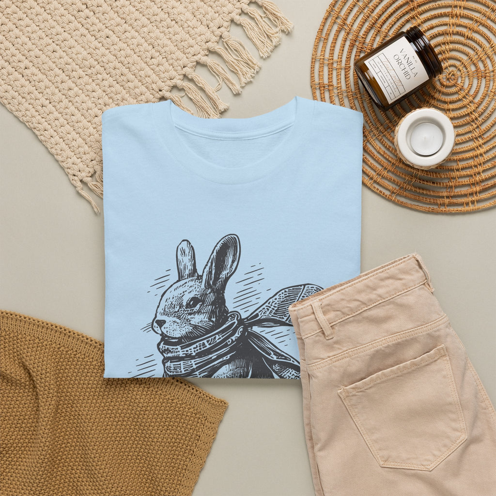 Bicycle Bunny T-Shirt – Lustiger Vintage-Hase Grafik-T-Shirt