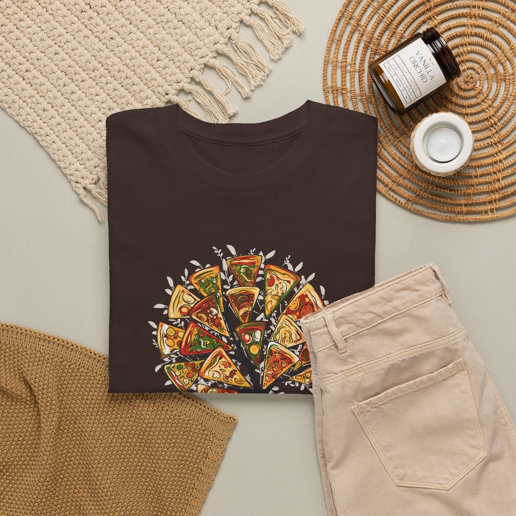 Pizza Tree T-Shirt – Lustiger Pizza-Fan Grafik-T-Shirt