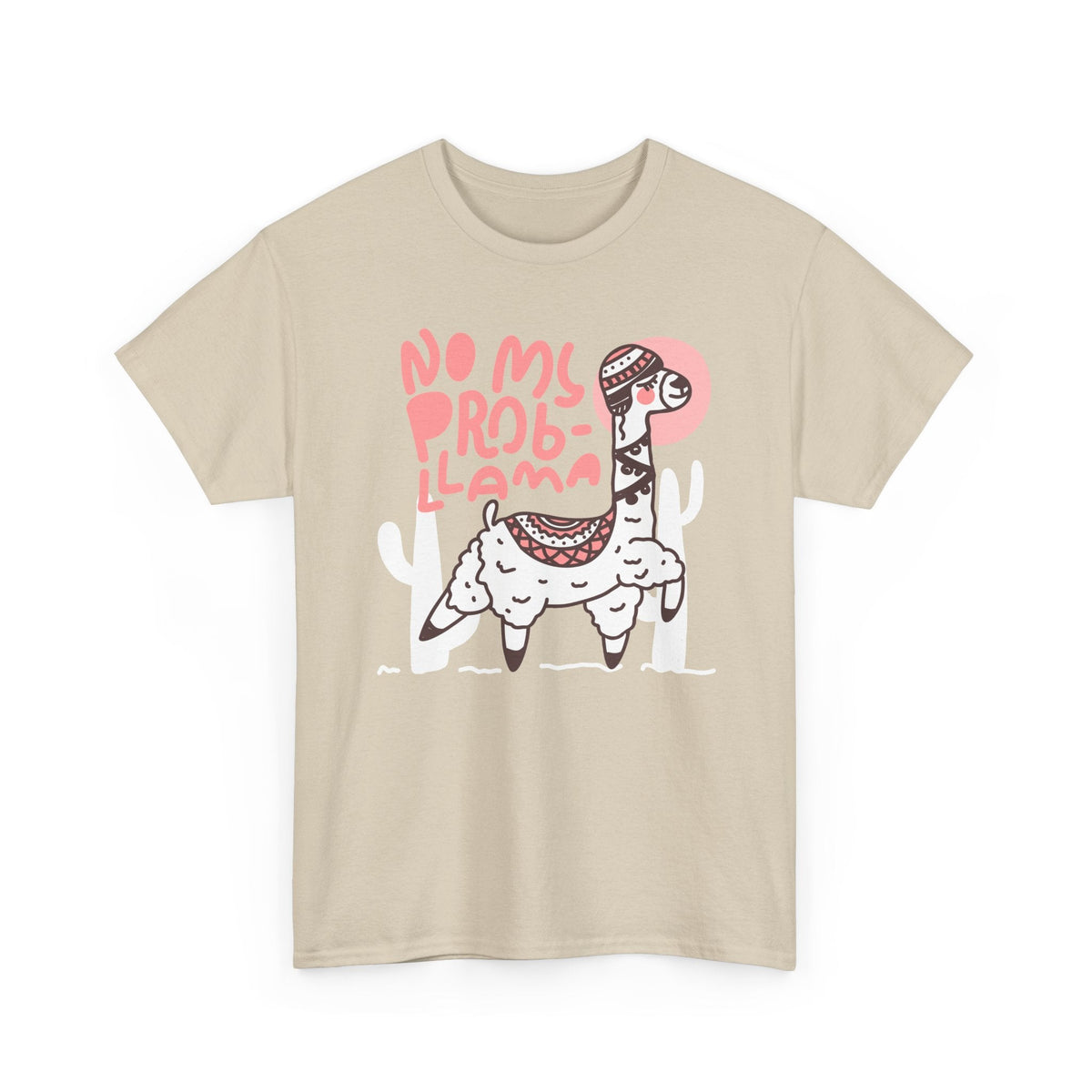 “No Prob Llama” T-Shirt – Lustiges Lama Grafik-T-Shirt