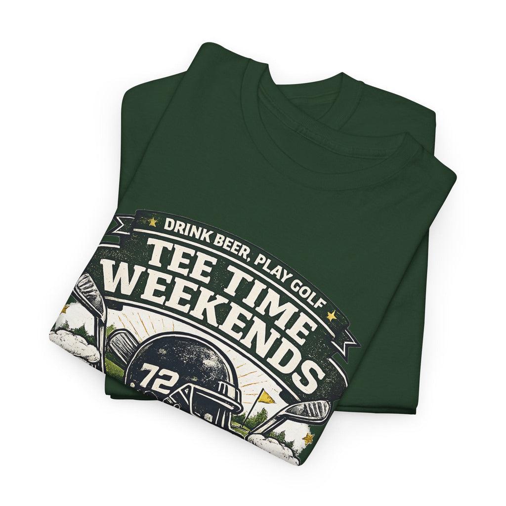 Golf & Beer T-Shirt – Lustiges Golf & T-Shirt Time Grafik-T-Shirt