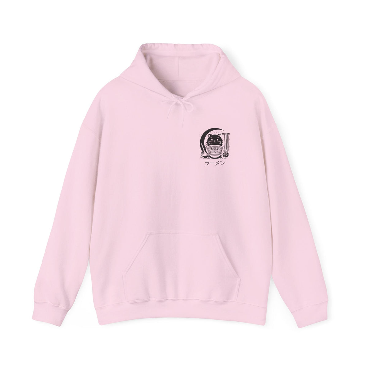 Kawaii Cat Ramen Hoodie – Süßes Nudel-Motiv Hoodie – Kalabula