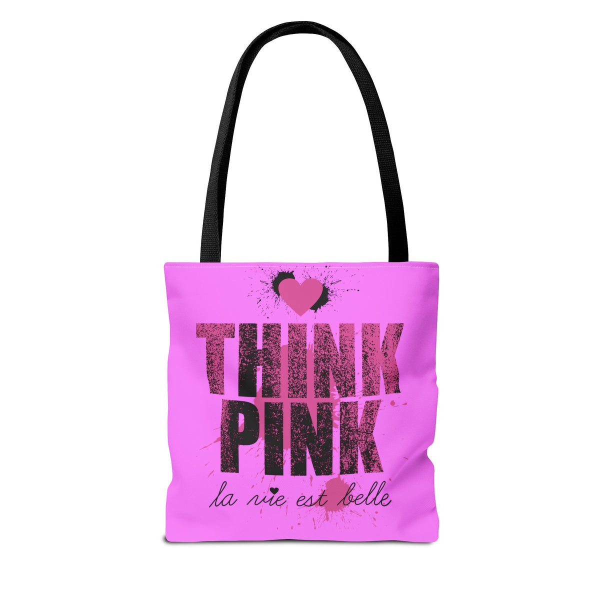 Think Pink Stofftasche – Pink Statement Design