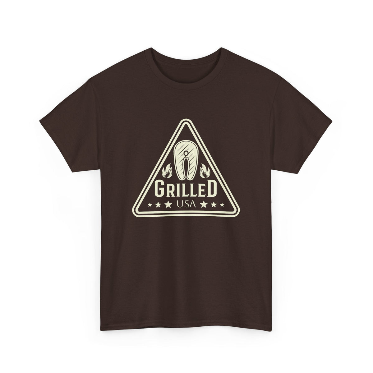USA BBQ T-Shirt – Vintage Barbecue & Grilled Steak Grafik-T-Shirt