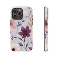 Elegante Wildblumen Robuste Handyhülle – Sanftes Pastell-Blumendesign