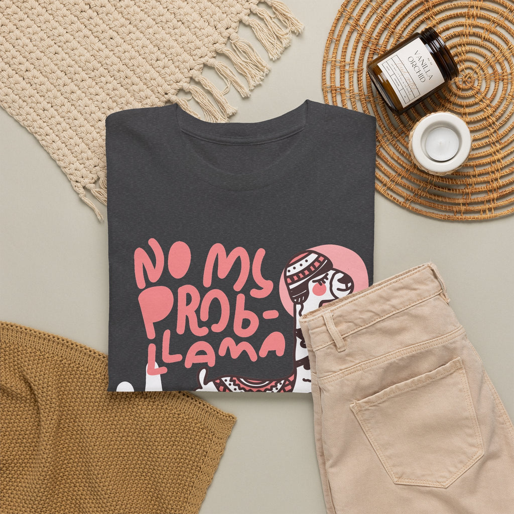 “No Prob Llama” T-Shirt – Lustiges Lama Grafik-T-Shirt