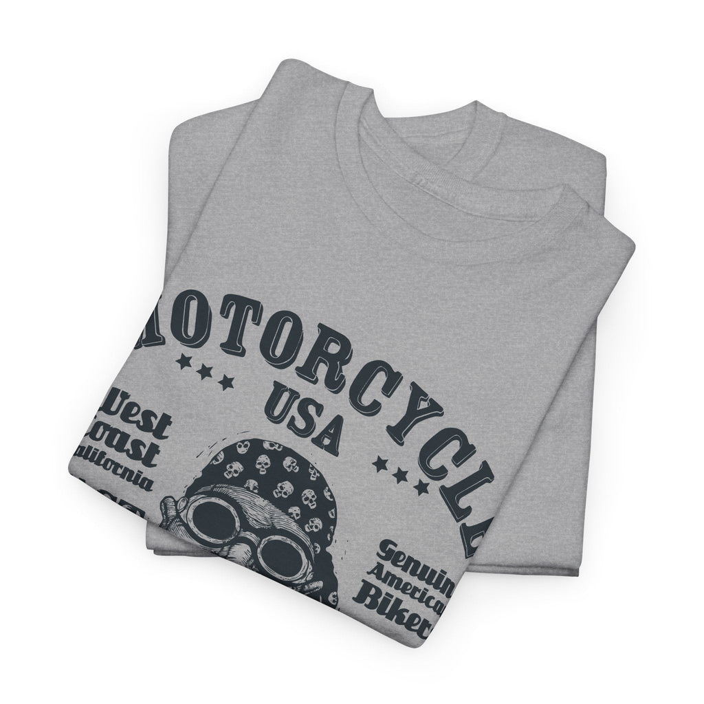 USA Motorcycle T-Shirt – Vintage Biker-Lifestyle Grafik-T-Shirt
