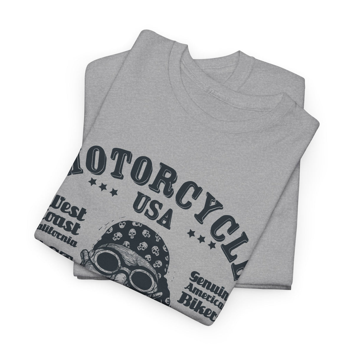 USA Motorcycle T-Shirt – Vintage Biker-Lifestyle Grafik-T-Shirt