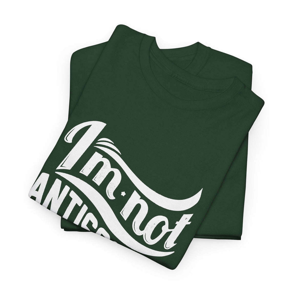 “I’m Not Antisocial, Society Is Anti-Me” T-Shirt – Lustiger Introvert Grafik-T-Shirt