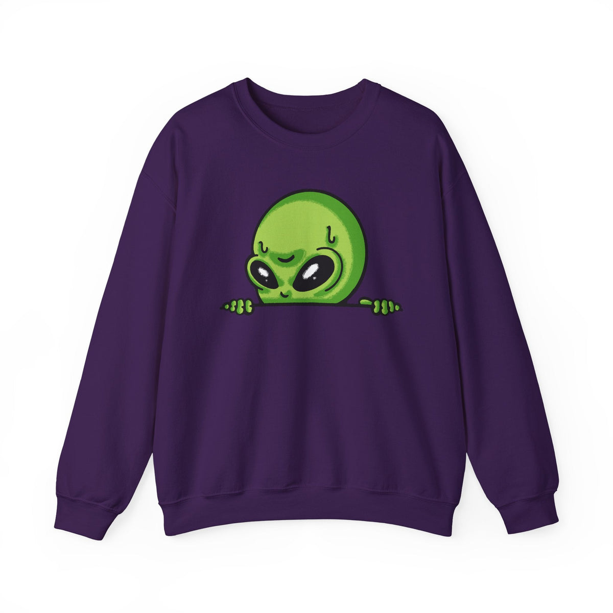 Alien Peeking Sweatshirt – Sweatshirt von Kalabula