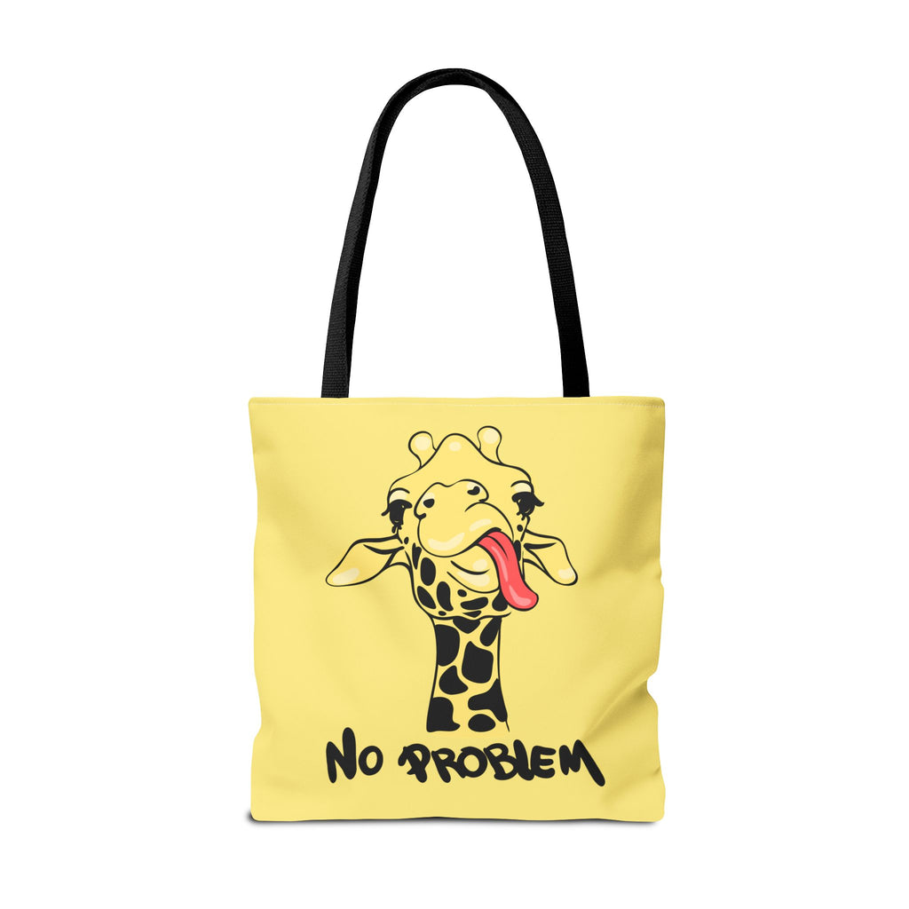 No Problem Stofftasche – Lustige Giraffe