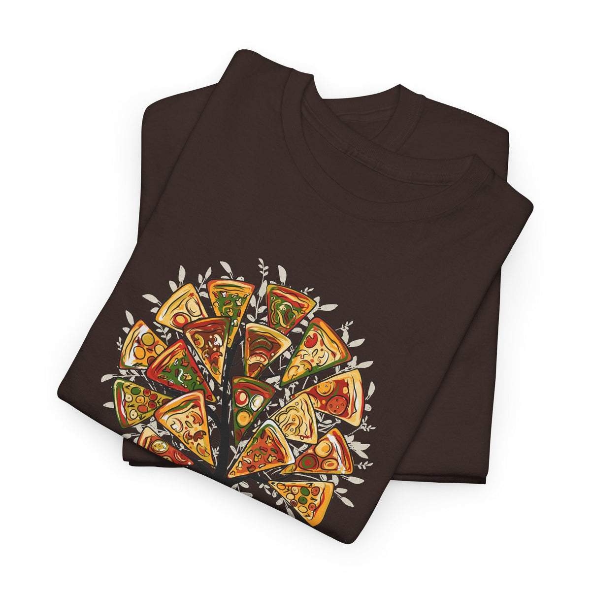 Pizza Tree T-Shirt – Lustiger Pizza-Fan Grafik-T-Shirt