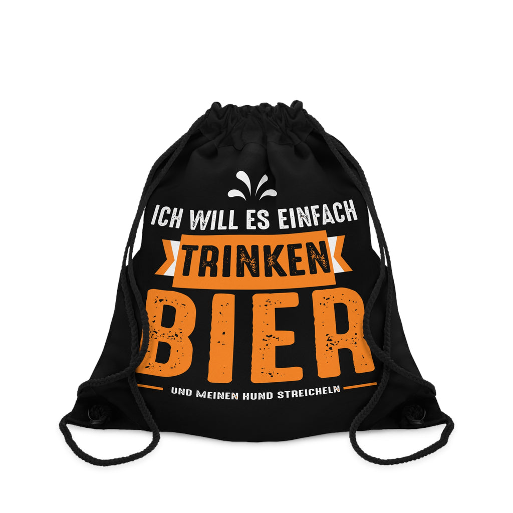 Bier & Hund Turnbeutel – Lustiger Spruch für Hundeliebhaber von Kalabula