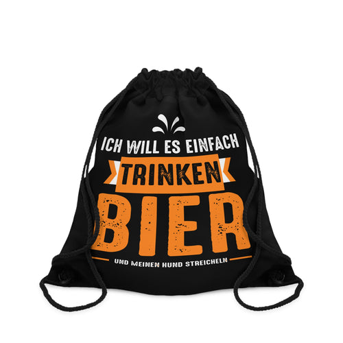 Bier & Hund Turnbeutel – Lustiger Spruch für Hundeliebhaber von Kalabula