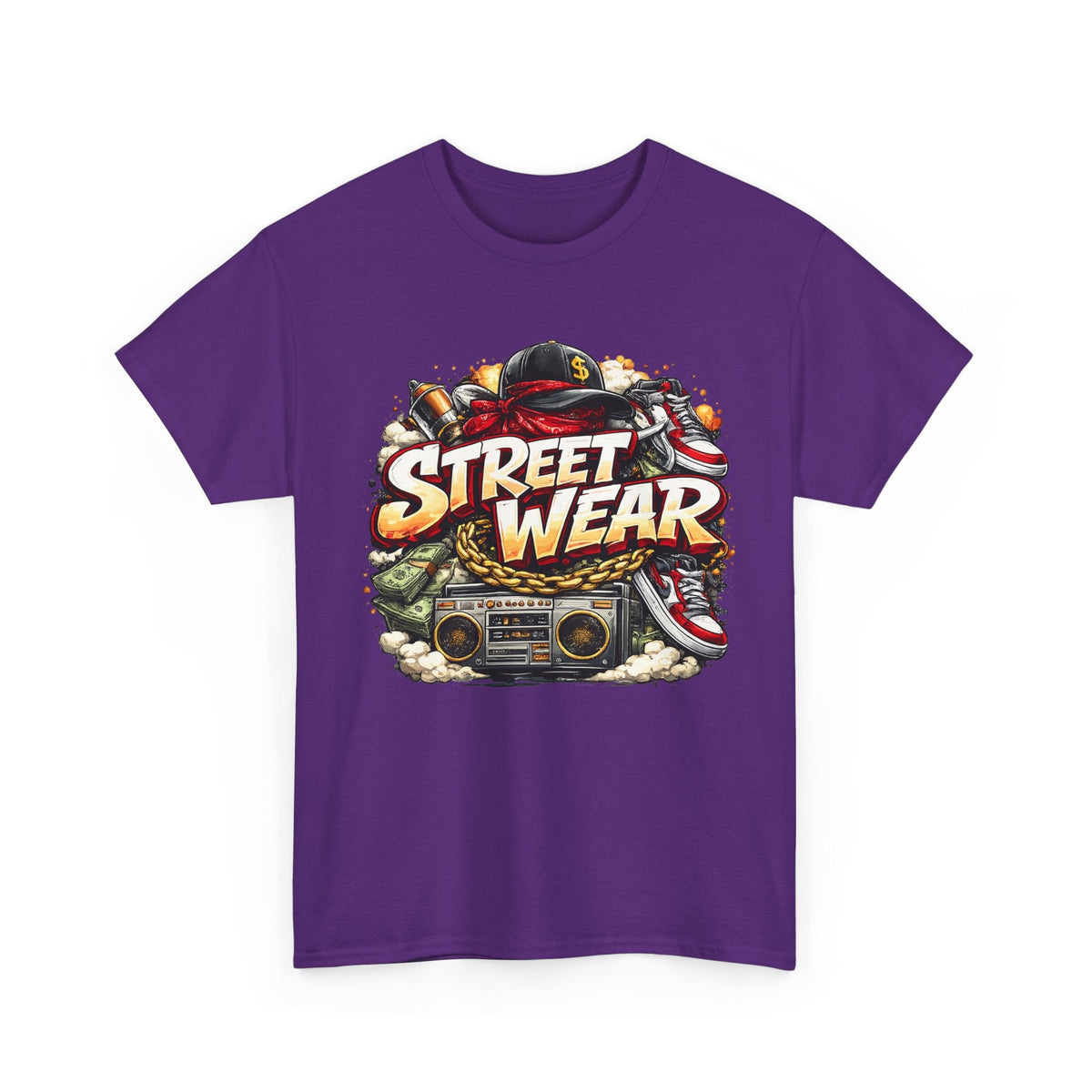 Urban Streetwear T-Shirt – Hip-Hop City Grafik-T-Shirt