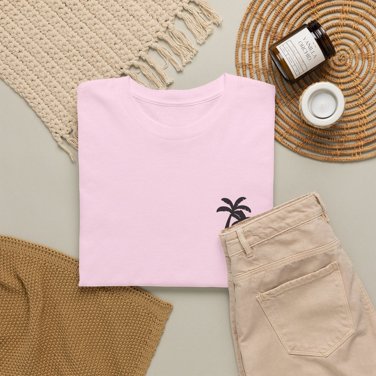 Minimal Palm Tree T-Shirt – Kalifornien Strand Grafik-T-Shirt