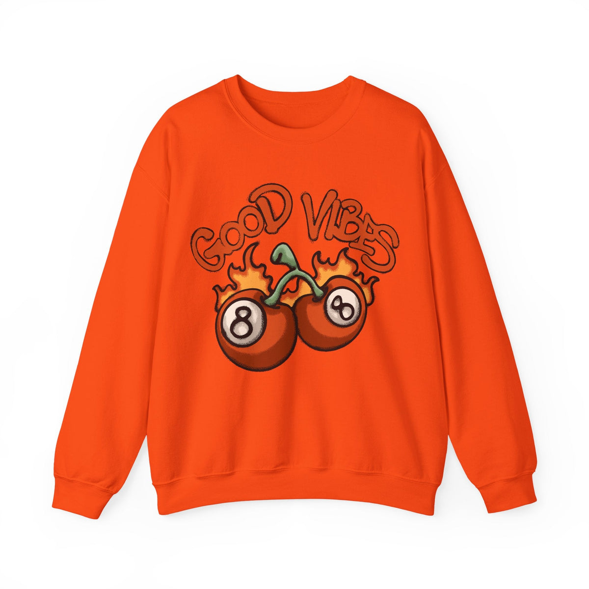 Good Vibes 8-Ball Sweatshirt – Sweatshirt von Kalabula