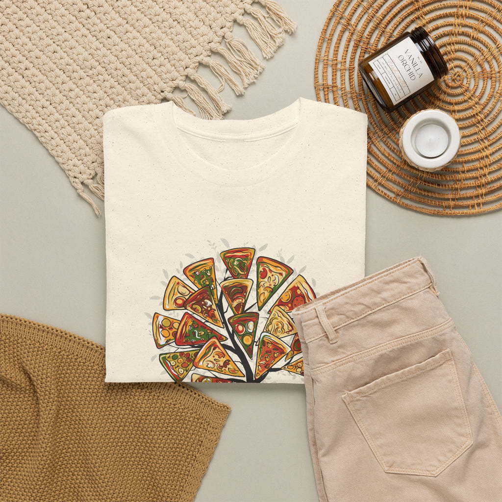 Pizza Tree T-Shirt – Lustiger Pizza-Fan Grafik-T-Shirt