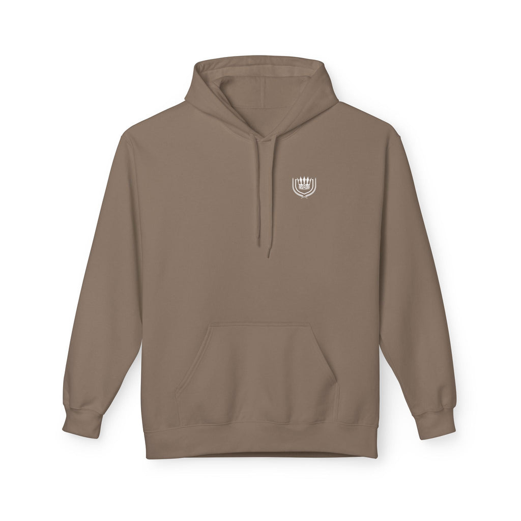 Minimal Crest Hoodie — Neutraler Cozy Fleece Hoodie – Kalabula