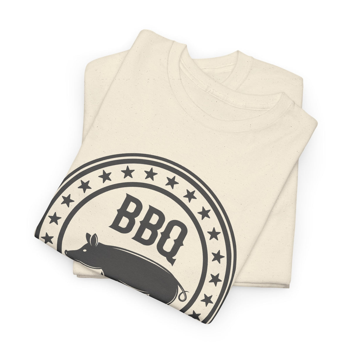 BBQ Pig T-Shirt – Vintage Red Barbecue & Grill Grafik-T-Shirt