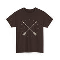 Crossed Arrows T-Shirt – Minimal Boho Outdoor & Abenteuer Grafik-T-Shirt