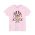 Butterfly & Flowers T-Shirt – Boho-Blumen Grafik-T-Shirt