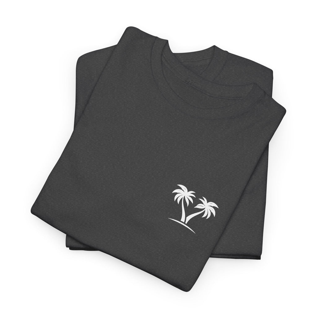 Minimal Palm Tree T-Shirt – Tropischer Strand Grafik-T-Shirt
