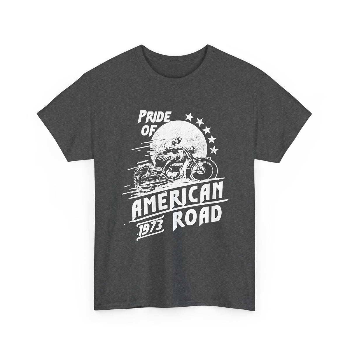 American Biker T-Shirt – American Road Vintage-Motorrad T-Shirt