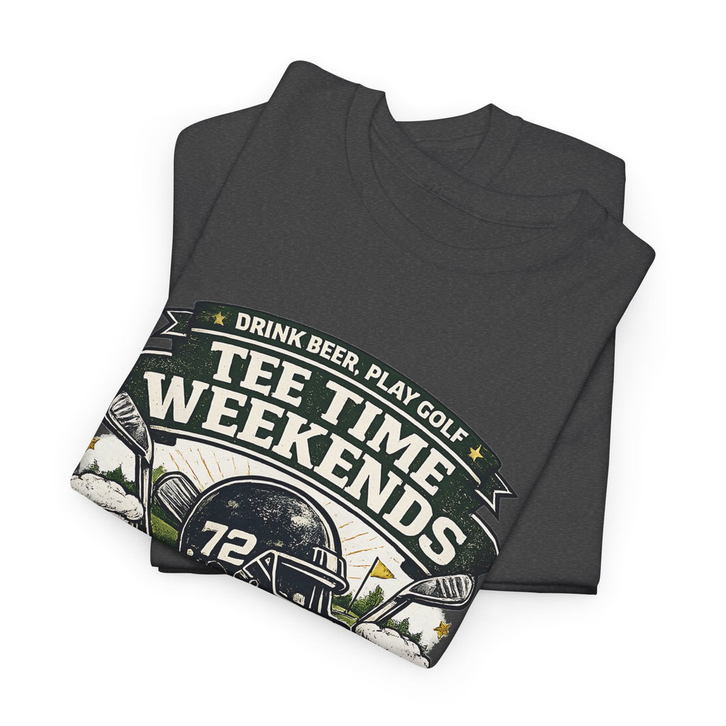 Golf & Beer T-Shirt – Lustiges Golf & T-Shirt Time Grafik-T-Shirt