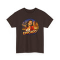 Chicago Skyline T-Shirt – Vintage Retro-Stadt Grafik-T-Shirt