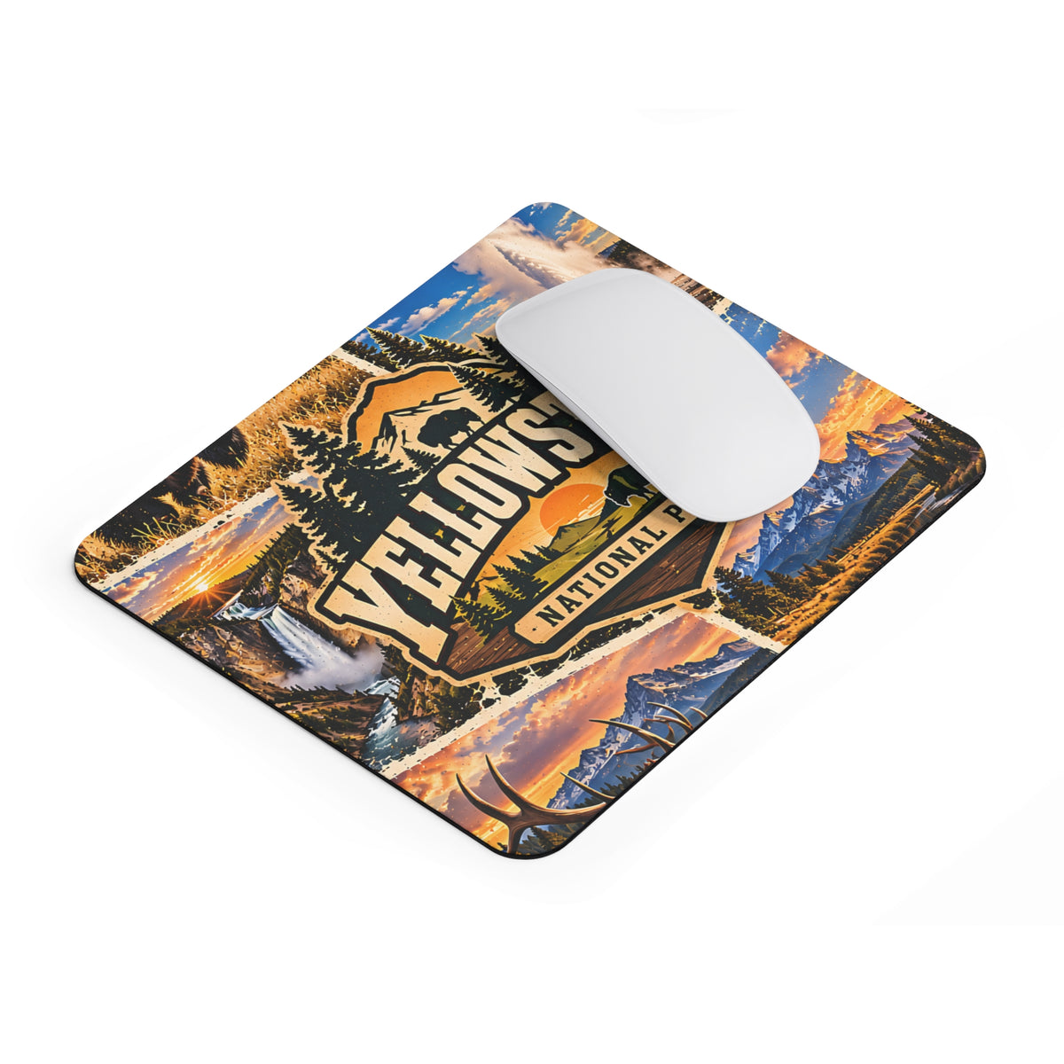 Yellowstone Mousepad – Nationalpark & Natur Design