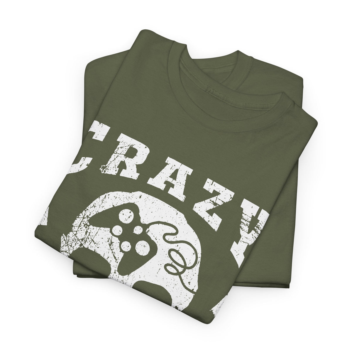 Crazy Gamer T-Shirt – Totenkopf Gaming Streetwear Grafik-T-Shirt