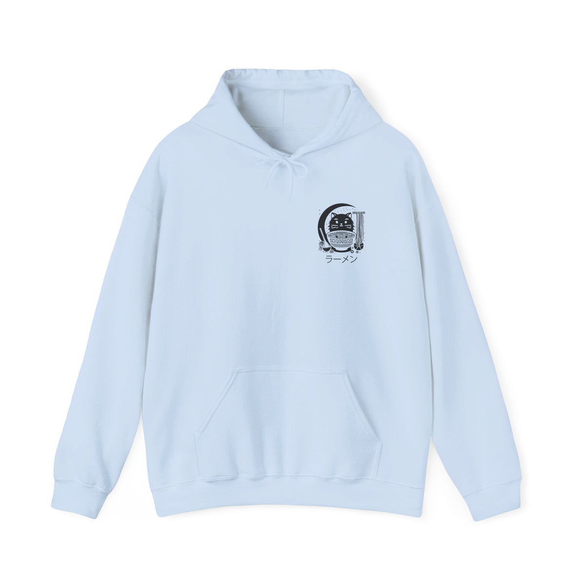 Kawaii Cat Ramen Hoodie – Süßes Nudel-Motiv Hoodie – Kalabula
