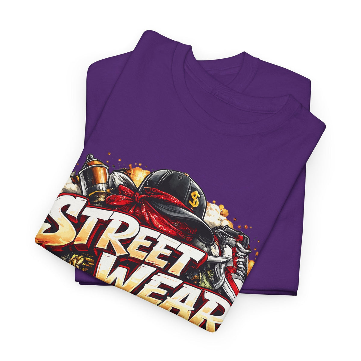 Urban Streetwear T-Shirt – Hip-Hop City Grafik-T-Shirt